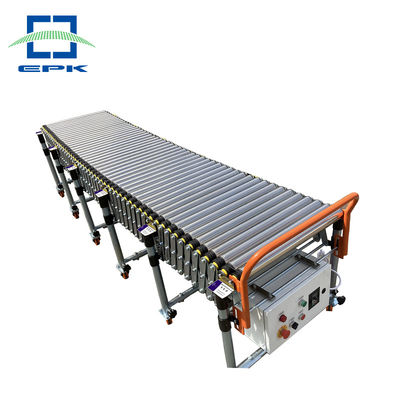 Qualität  Motorized Heat Resistant Automatic Powered Stainless Steel Driven Flexible Roller Conveyors usine