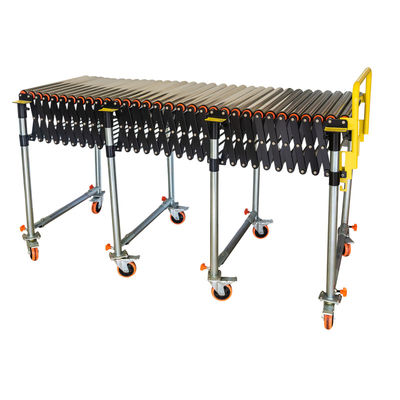 Qualität  Heat resistant /oil /fire gravity roller conveyor or expandable flexible conveyor roller for warehouse system usine